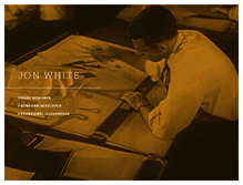 Tablet Screenshot of jonwhitestudio.com